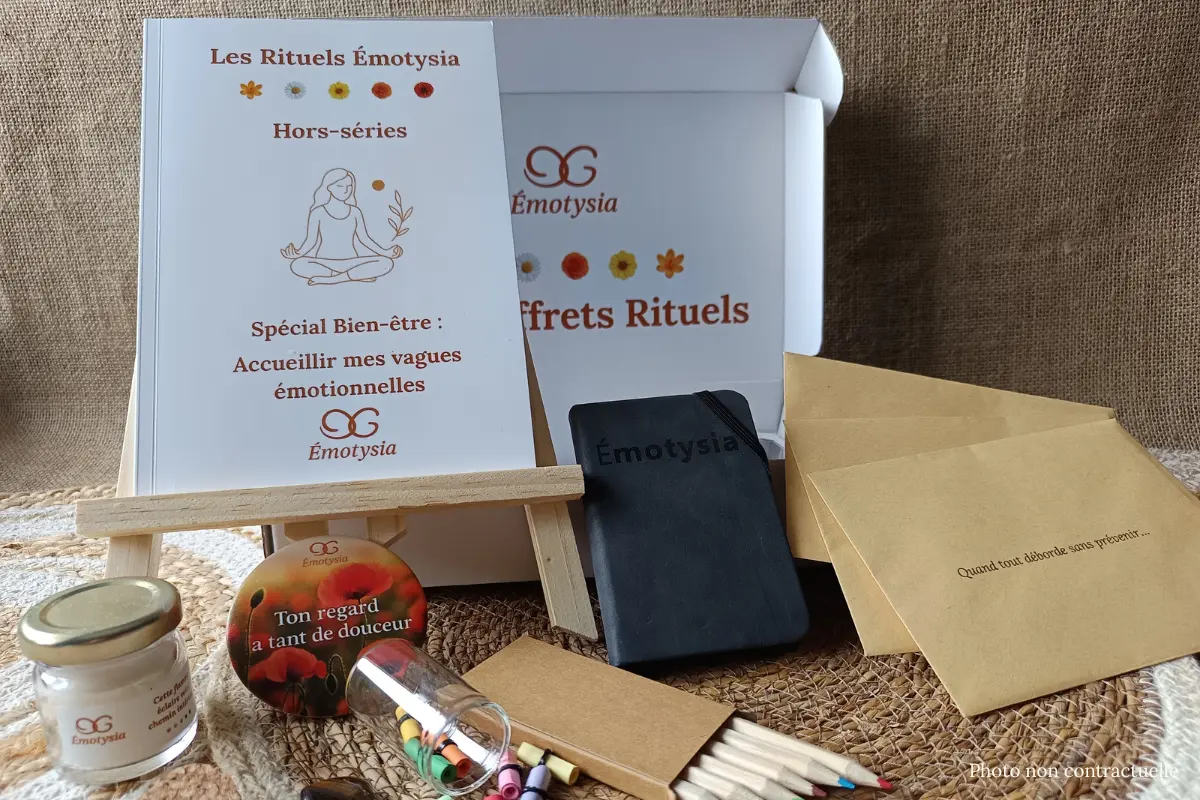 Coffret Hypersensibilité & Émotions : Accueillir mes vagues émotionnelles – « Je cherche un apaisement immédiat »