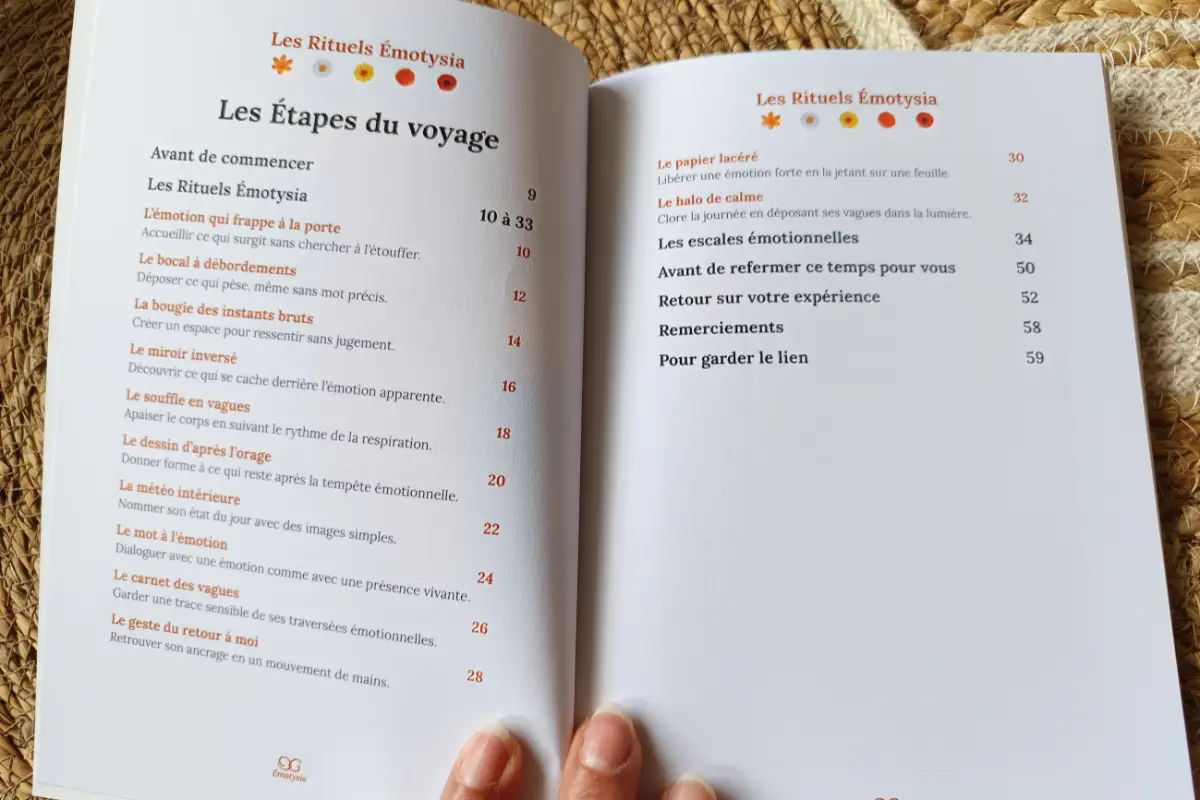 Coffret Hypersensibilité & Émotions : Accueillir mes vagues émotionnelles – « Je cherche un apaisement immédiat »