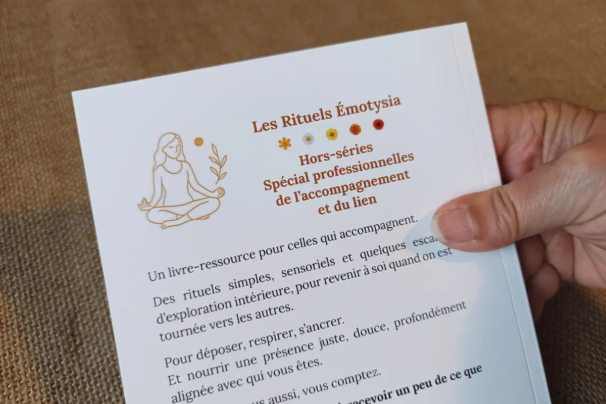 Livre Bien-être "Professionnelles de l'accompagnement et du lien" – « Je vis un deuil, une perte ou un rôle d'aidant »