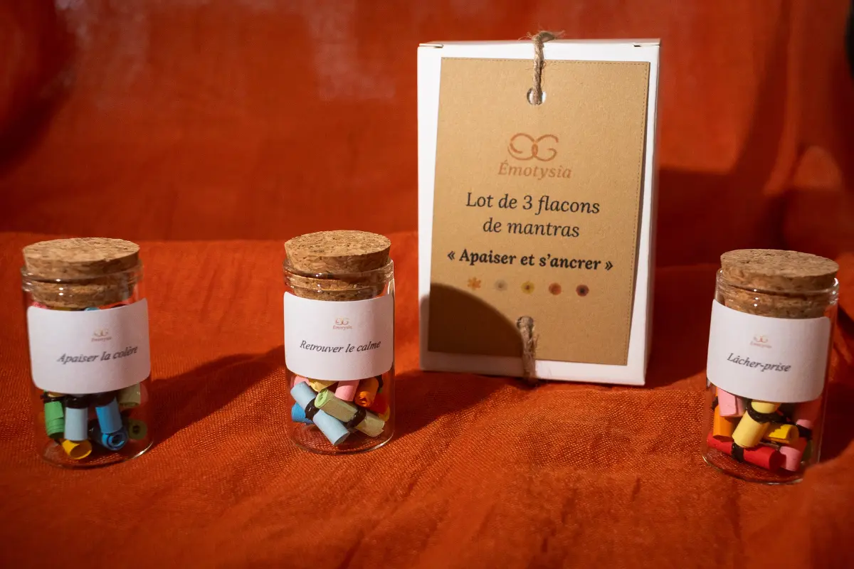 60 Mantras Émotions (Adultes) : Apaiser et s'ancrer – « Je cherche un apaisement immédiat »