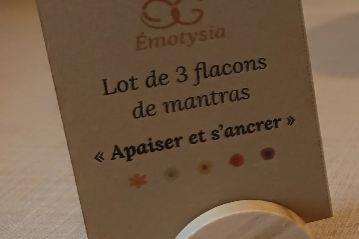 60 Mantras Émotions (Adultes) : Apaiser et s'ancrer – « Je cherche un apaisement immédiat »