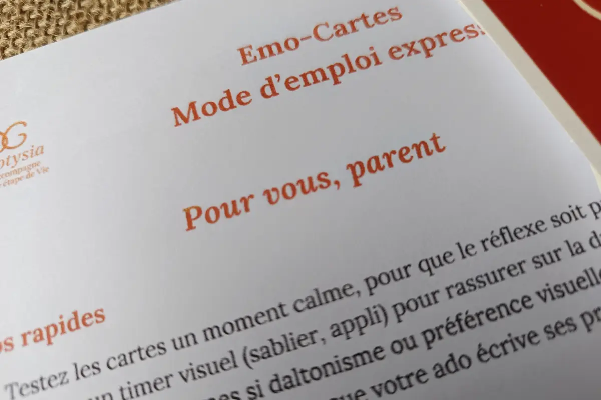 Émo-cartes Ado : Jeu de cartes émotions pour communiquer sans clash – « Je veux mieux communiquer avec mon adolescent »