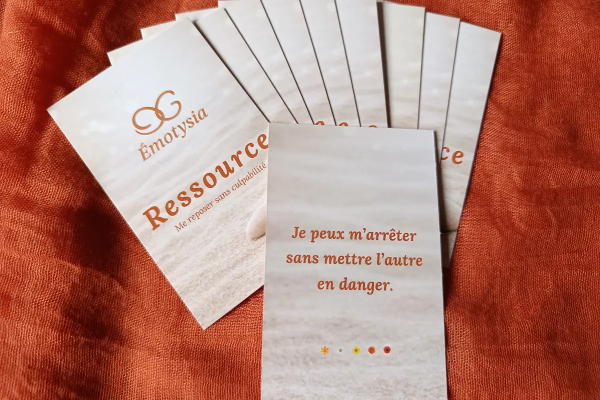 Cartes Aidants Familiaux : Ressources et pauses pour se préserver – « Je vis un deuil, une perte ou un rôle d'aidant »