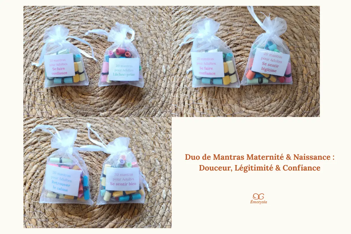 Duo de Mantras Maternité & Naissance : Douceur, Légitimité & Confiance – « Je vis une naissance ou l'arrivée d'un enfant »
